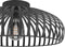 EGLO Mogano 3 Plafondlamp - E27 - Ø 43 cm - Zwart - Staal