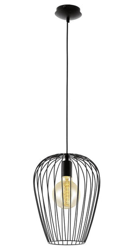 EGLO Newtown Hanglamp - E27 - Ø 27,5 cm - Zwart