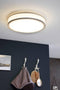 EGLO Palermo 2 - Wand/Plafondlamp - 1 Lichts - Ø41 cm - Wit, Chroom