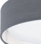EGLO Pasteri - Plafondlamp - LED - Ø32 cm - Wit - Grijs