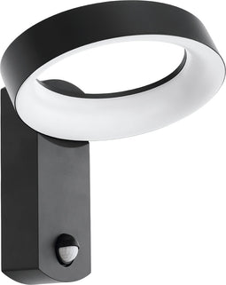 EGLO Pernate Wandlamp Voor buiten - Met sensor - LED - IP44 - Antraciet
