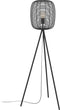 EGLO Rinroe Vloerlamp - E27 - 140,5 cm - Zwart