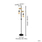 EGLO Townshend Vloerlamp - E27 - 2 Lichts - Zwart/Bruin - FSC Hout