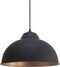 EGLO Truro 2 Hanglamp - Ø 37 cm - Zwart/Koper