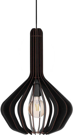 EGLO Velasco Hanglamp - E27 - Ø 38 cm - Zwart
