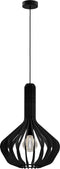 EGLO Velasco Hanglamp - E27 - Ø 38 cm - Zwart