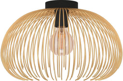 EGLO Venezuela Plafondlamp - E27 - Ø 38,5 cm - Goud/Zwart