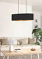 EGLO Zaragoza Hanglamp - E27 - 78 cm - Zwart/Goud