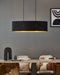 EGLO Zaragoza Hanglamp - E27 - 78 cm - Zwart/Goud