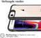 iMoshion Hoesje Geschikt voor iPhone SE (2022) / SE (2020) / 8 / 7 Hoesje - iMoshion Rugged Hybrid Case - Zwart / Transparant