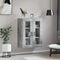 vidaXL - Wandkast - 69,5x34x90 - cm - betongrijs