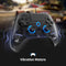 EgoGear - Bedrade controller met paddels SC10 zwart voor PS4/PS3/PC, aanpasbare RGB, trilmotoren, 3,5 mm aansluiting, 800 mAh