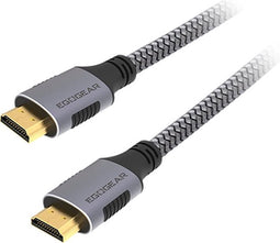 EgoGear - SCH20 8K UHD 2.1 HDMI Kabel met Ethernet Grijs en Zwaart - 2m