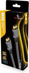 EgoGear - SCH20 8K UHD 2.1 HDMI Kabel met Ethernet Grijs en Zwaart - 2m