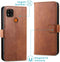 iMoshion Hoesje Geschikt voor Xiaomi Redmi 9C Hoesje Met Pasjeshouder - iMoshion Luxe Bookcase - Bruin
