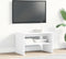 vidaXL - Tv-meubel - 60x40x40 - cm - bewerkt - hout - wit