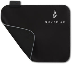 SureFire Silent Flight RGB-320 - Muismat - Achtergrondverlichting - Zwart