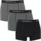 O'Neill 900003 - Boxershorts Trunks - 3-pack - Effen Grijs/Zwart (3-pack)