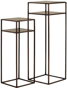Light & Living Zuil Bilo - Bruin - 35x35x100cm - Modern