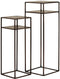 Light & Living Zuil Bilo - Bruin - 35x35x100cm - Modern