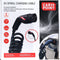 Carpoint Spiraal Laadkabel - Type 2 naar Type 2 - 32A 1 fase 6 meter - Zwart
