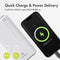 iMoshion® Powerbank 27000 mAh - Snellader & batterij-indicator - Geschikt voor o.a. iPhone & Samsung 18 Watt - USB A, USB C & Micro USB - Wit