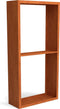 Egura cortenstaal houtopslag onderverdeling 2 vakken 1000x385x2000 mm