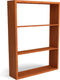 Egura cortenstaal houtopslag onderverdeling 3 vakken 1500x385x2000 mm