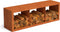 Egura cortenstaal houtopslag onderverdeling 3 vakken 1500x385x500 mm