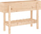 vidaXL - Plantenbak - verhoogd - 101x30x69 - cm - massief - grenenhout