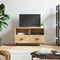 vidaXL - Tv-meubel - 80x36x50 - cm - bewerkt - hout - sonoma - eiken