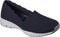Skechers Seager - Stat Dames Instappers - Air-Cooled Memory Foam - Navy - Maat 38