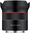 Samyang AF 18mm F2.8 FE - Ultragroothoekobjectief voor Sony E - Lichtgewicht 170g - Zwart