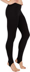 Dressforfun Legging - Verkleedkleding Halloween - Open hiel en voet - Zwart M