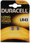 Duracell LR43 - Knoopcel batterij - 1,5 Volt - 18 gr