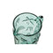 Kruik Home ESPRIT Turkoois Kristal 1,1 ml