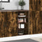 vidaXL - Onderkast - 40x44,5x81,5 - cm - bewerkt - hout - gerookt - eikenkleurig