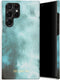 Selencia Hoesje Geschikt voor Samsung Galaxy S22 Ultra Hoesje - Selencia Maya Fashion Backcover - blauw