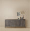 WOOOD Exclusive Dressoir New Gravure - Essen - Espresso - 85x200x44