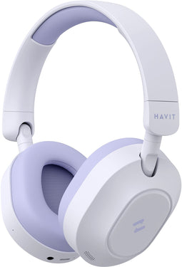 Havit H668BT - Over-Ear Hoofdtelefoon - Draadloos Bluetooth 5.4 - Paars
