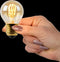 Lucide G45 - Filament lamp - LED Dimbaar - E27 - 3W 2200K - Amber