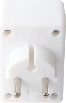 Multistekker 3x Euro wit