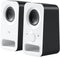 Logitech Z150 - Speakerset - Helder stereogeluid - Wit