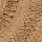 vidaXL - Tapijt - rond - 180 - cm - gevlochten - jute