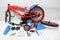 Spider-Man 16 inch Kinderfiets - Jongens - Handrem en terugtraprem - Rood