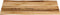 vidaXL - Tafelblad - met - natuurlijke - rand - 70x60x3,8 - cm - massief - mangohout
