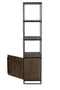 Light & Living Kast CHISA hout zwart 180 x 55 x 40