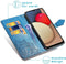 iMoshion Hoesje Geschikt voor Samsung Galaxy A03s Hoesje Met Pasjeshouder - iMoshion Mandala Bookcase - Turquoise