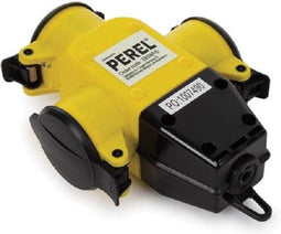 Perel 3-Voudige Koppelstekker Met Klapdeksels - Randaarde