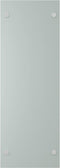 vidaXL - Haardhoutrek - 40x35x100 - cm - gehard - glas - wit